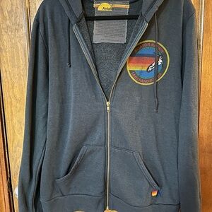 Aviator Nation Gray Hoodie XL Unisex